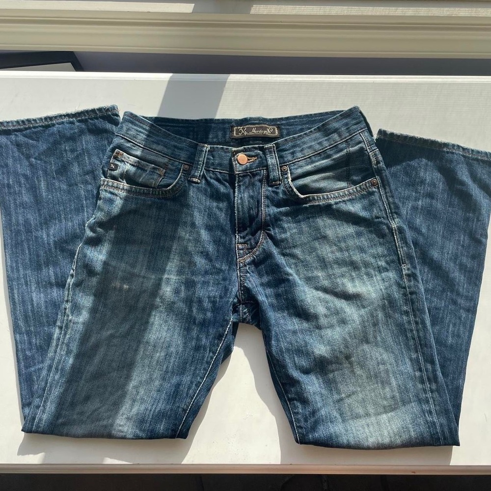 VINTAGE MENS BAGGY JEANS dark wash comfy W30 L30 👖